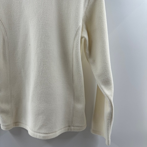 Old Navy Kids XXL Fleece Jacket – Off White w/ Light Pink Lining - Picture 8 of 8